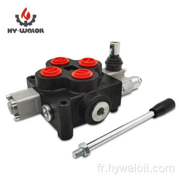 1 spool hydraulique compteur excavateur valve directionnelle